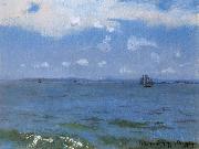 William Stott of Oldham Below Gravesend oil painting